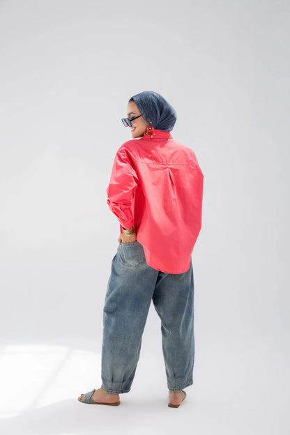 Watermelon Almaza shirt NC1021 - Noha collection