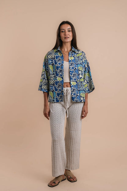 Floral shirt - Nahla el alfy