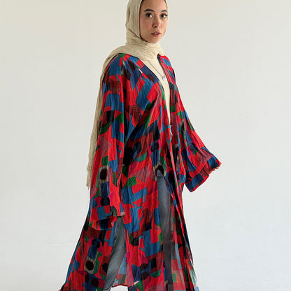 Qamar long kimono - Estringo