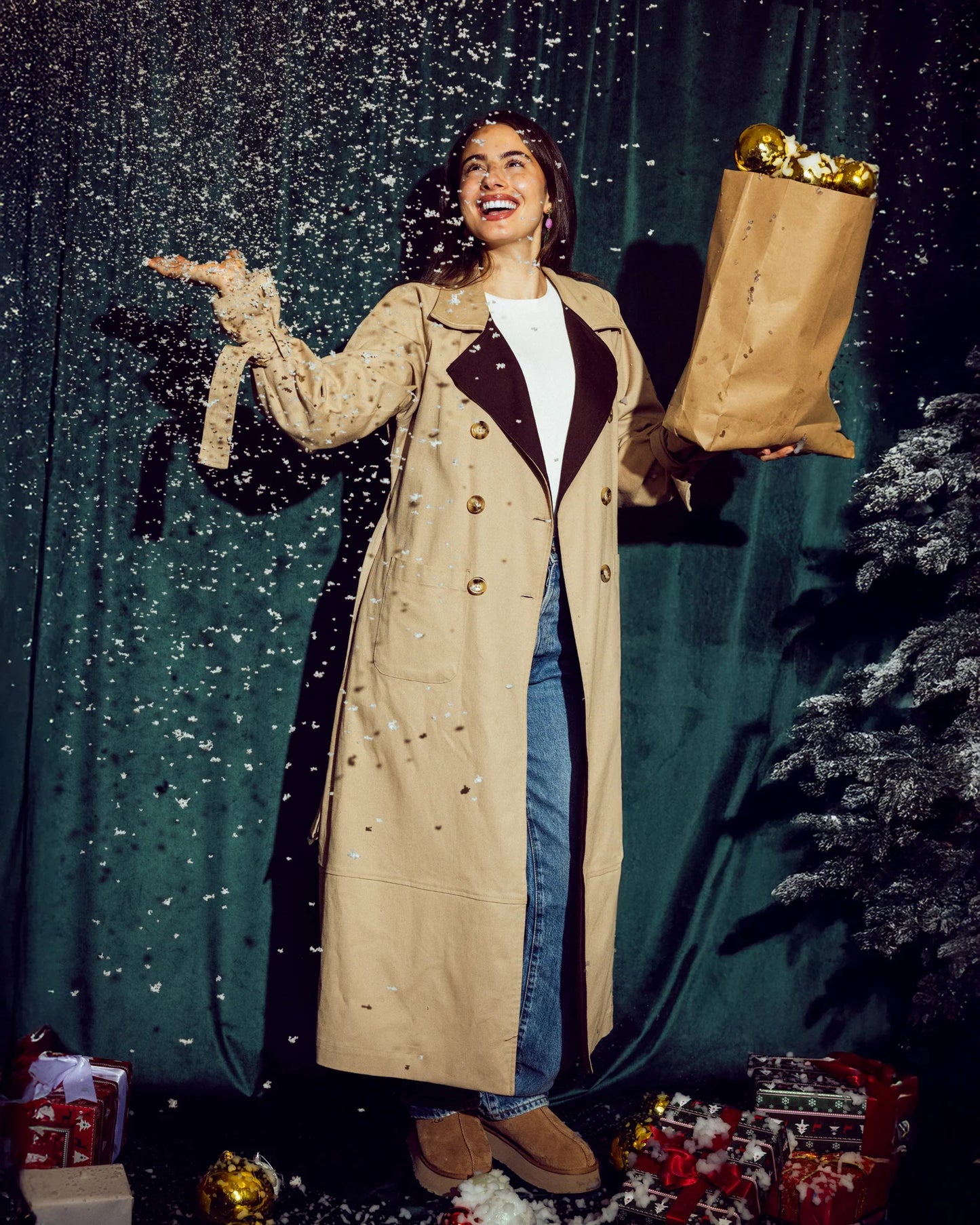 The split trench coat - Tamaa