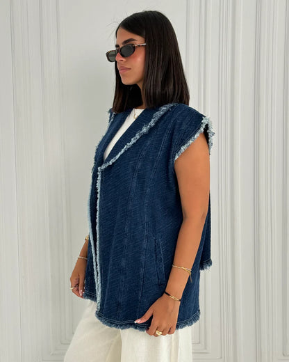 Jeans Vest - Chiffon