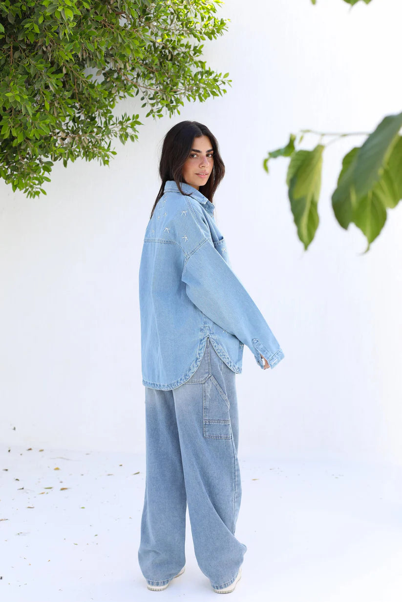 The Bow denim jacket - Traumen