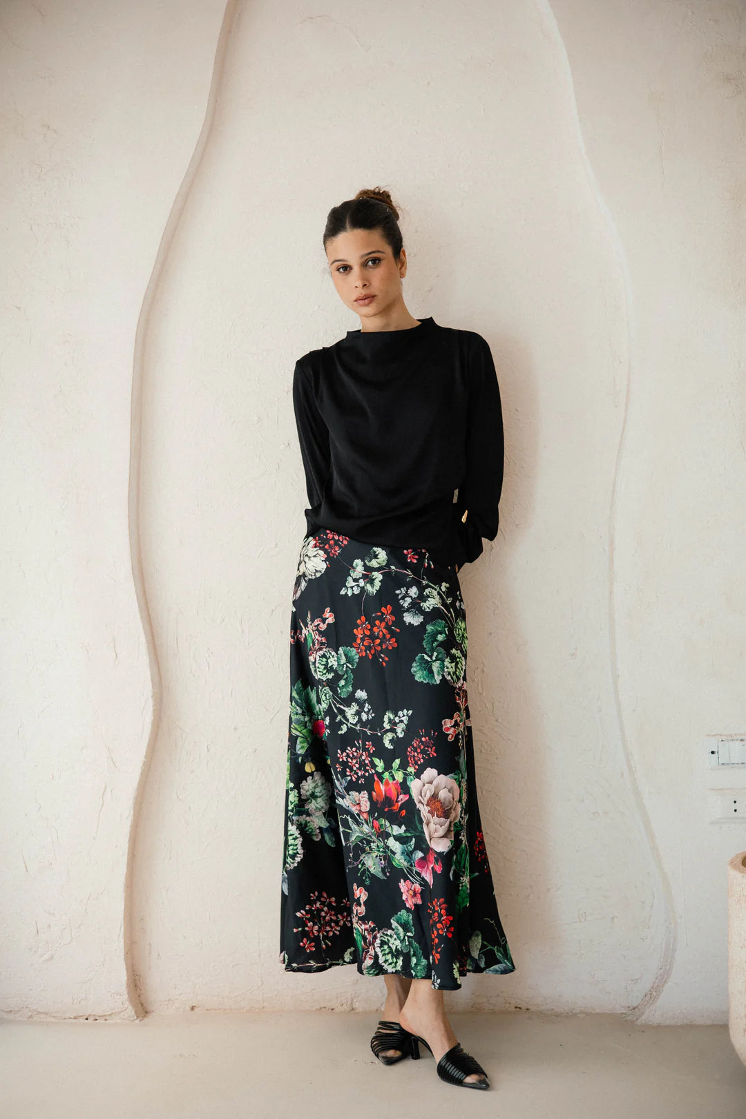 Floral Skirt - Taj