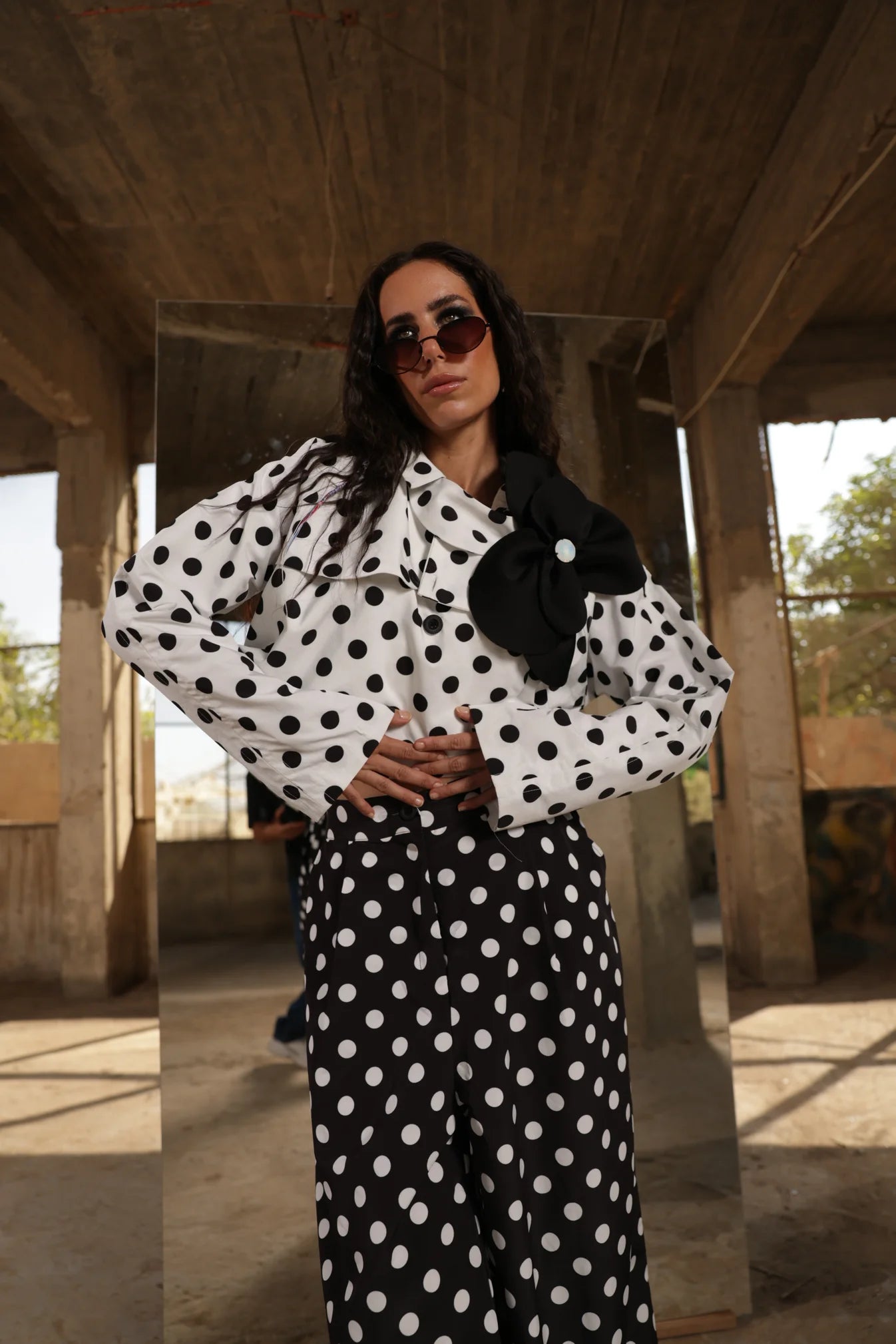 The Domino Cropped Blazer - Jessy fahmy