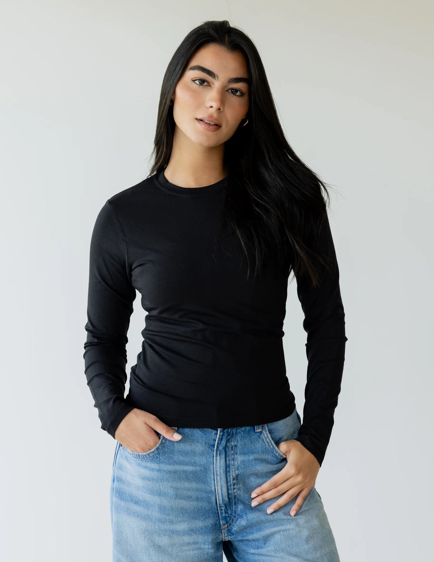 Basic long sleeve top - Ascia