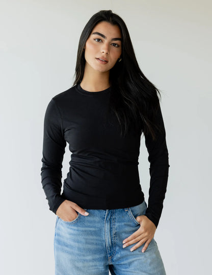 Basic long sleeve top - Ascia