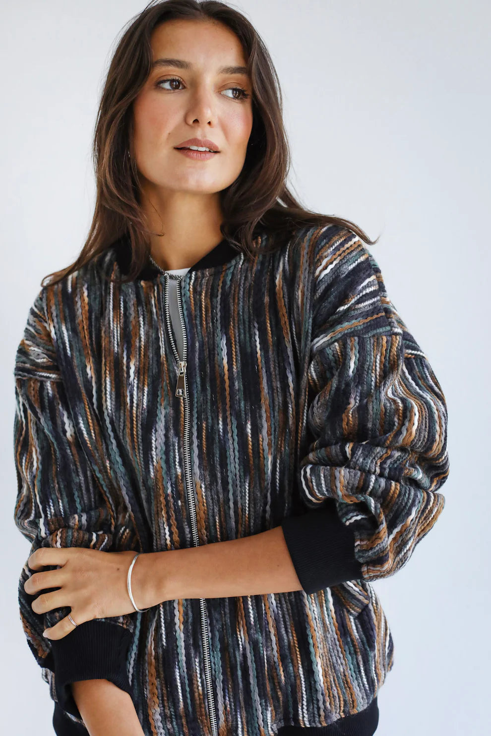 Wool Shift Bomber - Tamaa