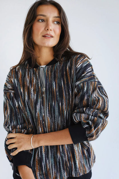 Wool Shift Bomber - Tamaa