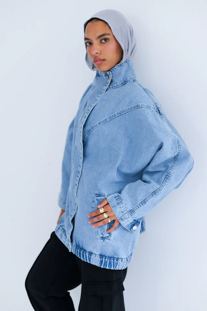 Huggie Denim Jacket - Zeyylan