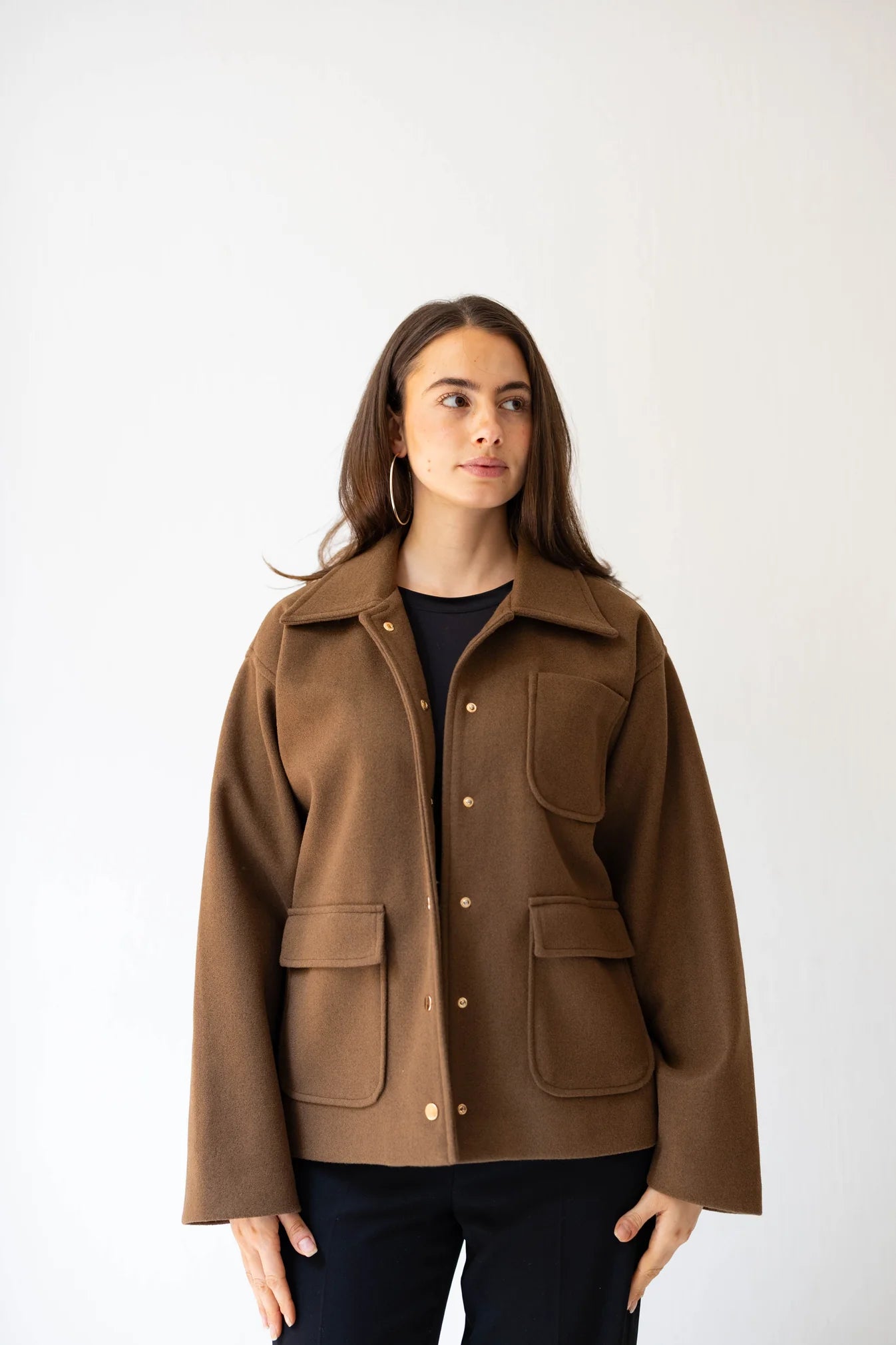 Maple Jacket - peach & mint