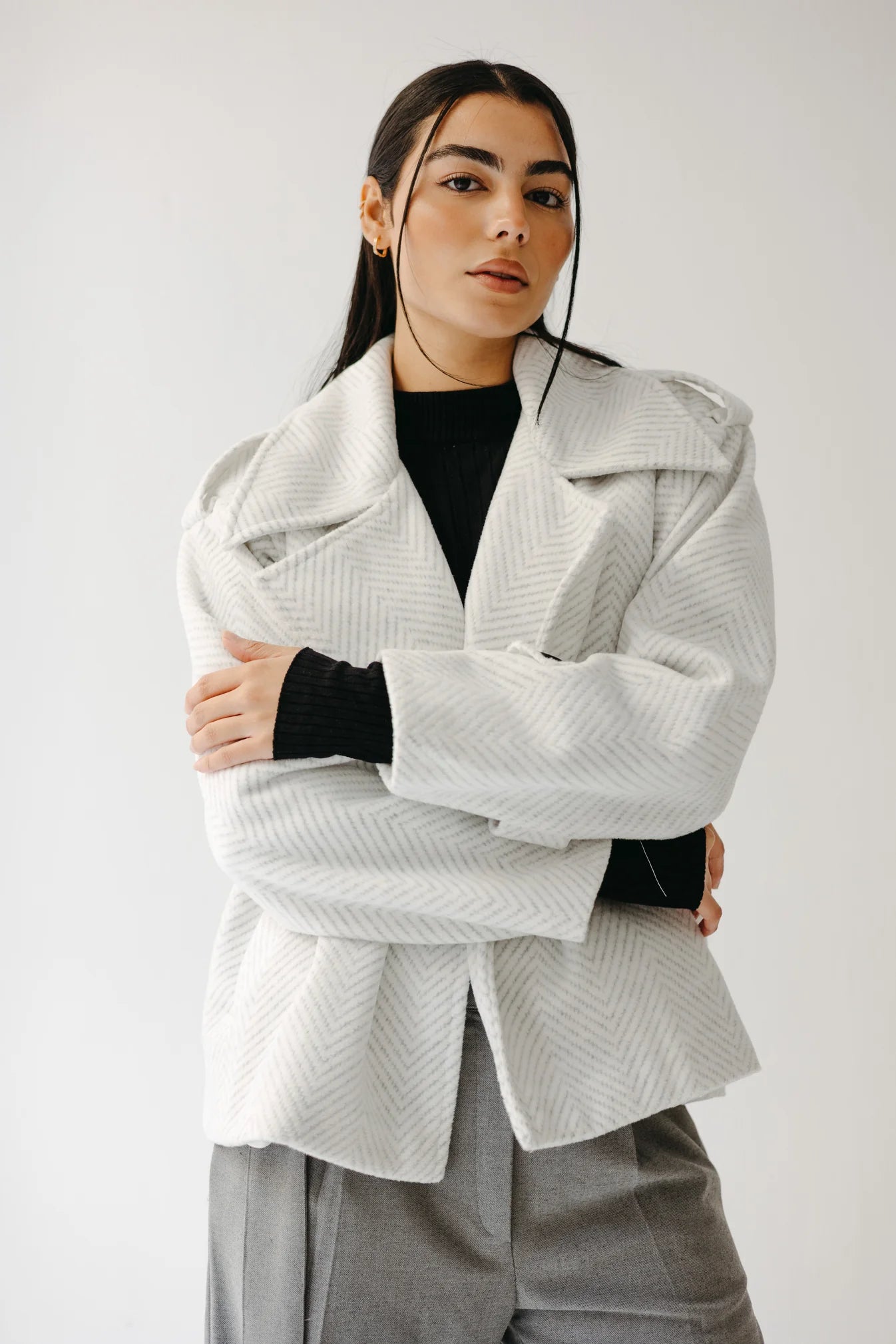 Frostline jacket - Peach and mint