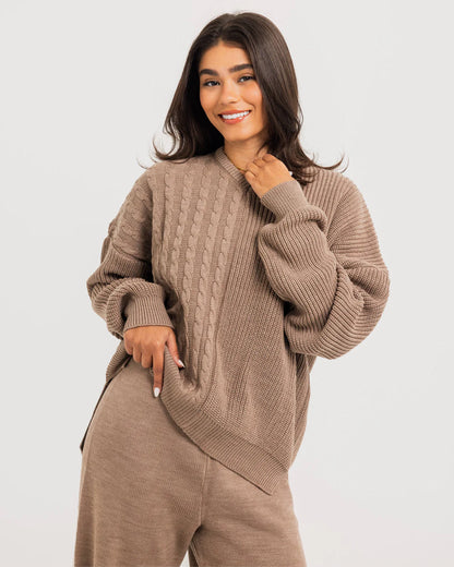 Braided Knit Set - Theyab