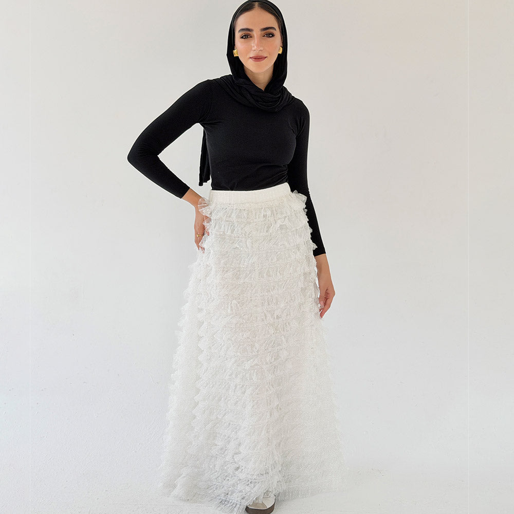 Tulle skirt with sperate talbesah - Estringo