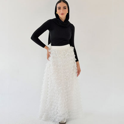 Tulle skirt with sperate talbesah - Estringo