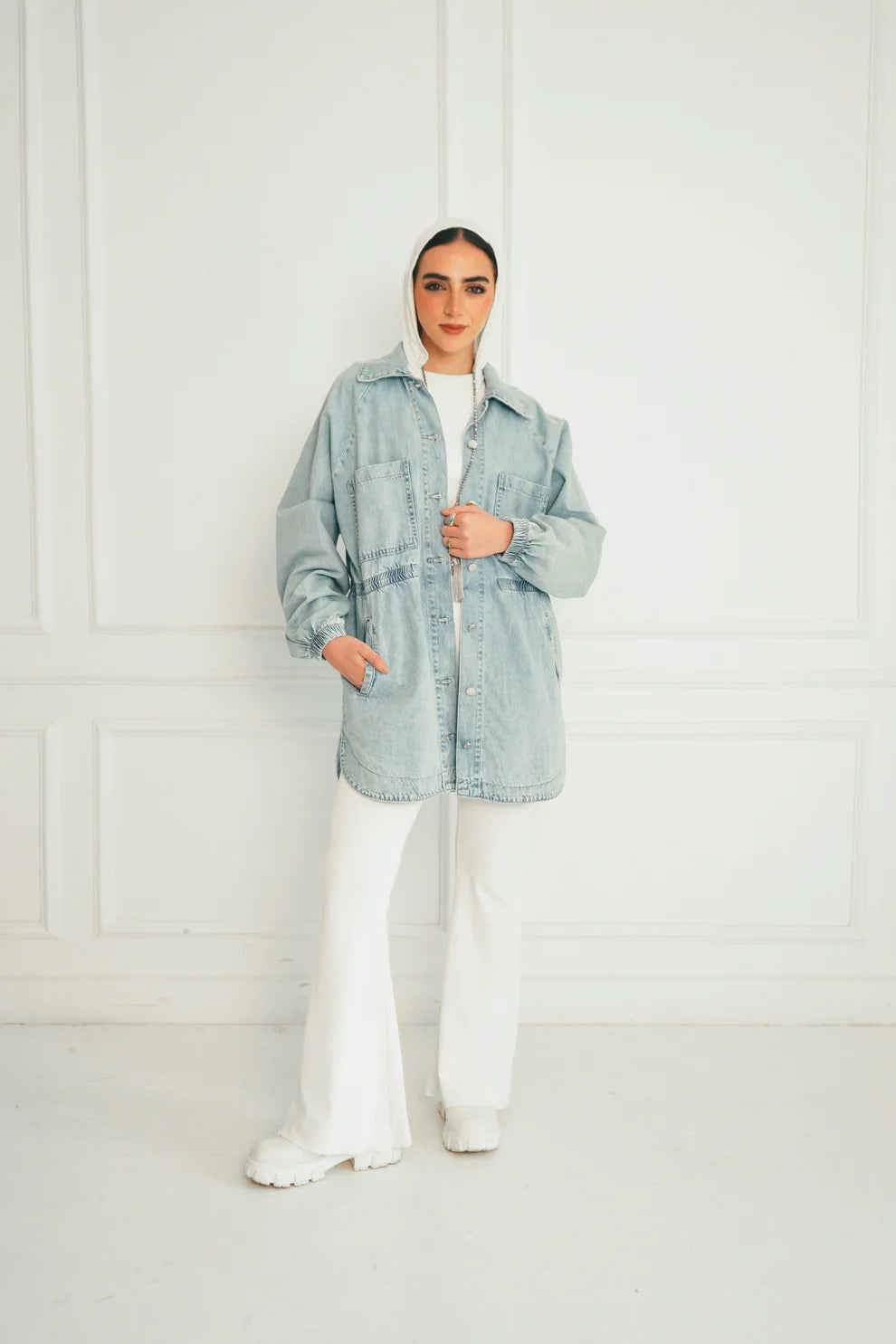 Bluette Denim Shirt - Dellaz