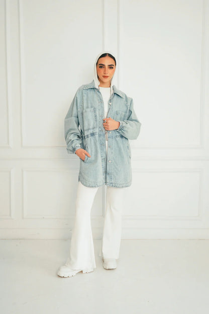 Bluette Denim Shirt - Dellaz