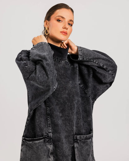Denim Sweatshirt - Theyab