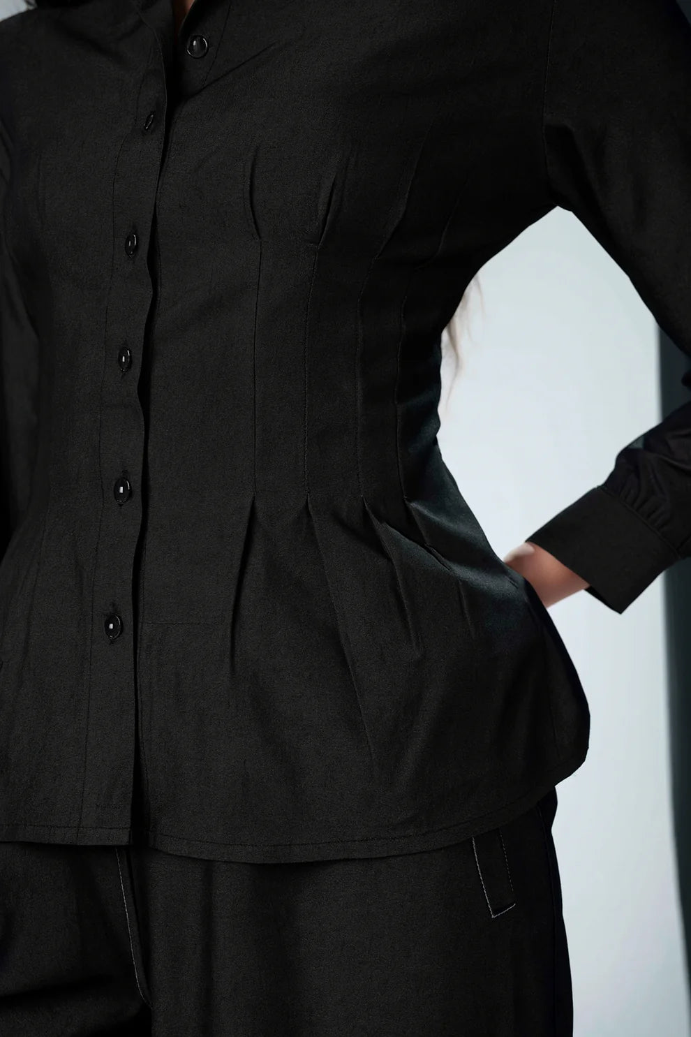 Poplin hourglass shirt - Be empire