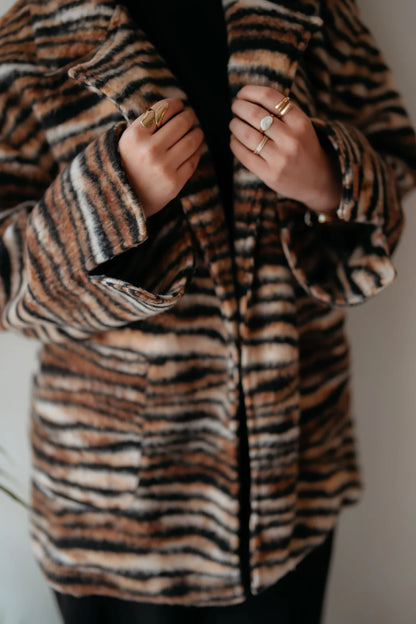 Lamb Wool Coat - Jamila