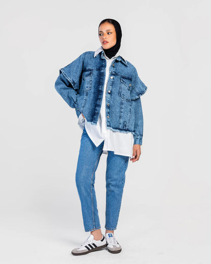 Double Trouble Denim Combo - Theyab