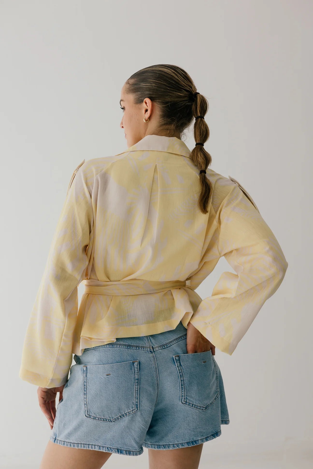Linen trench jacket - NOTCH