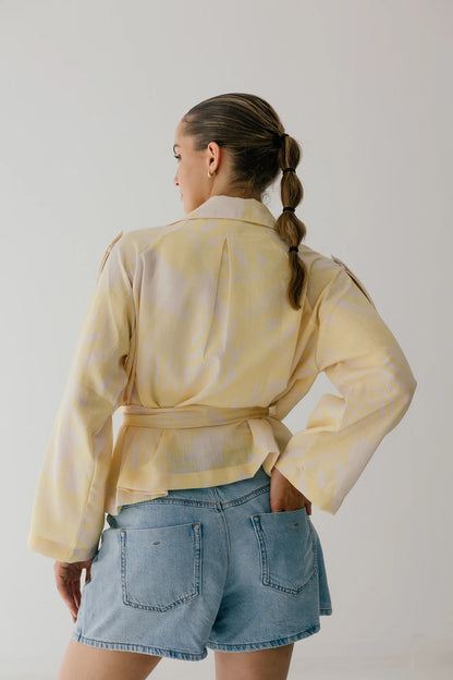 Linen trench jacket - NOTCH