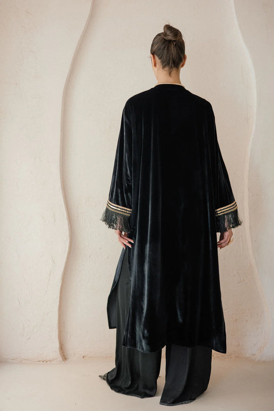 Imperial velvet kaftan - Taj