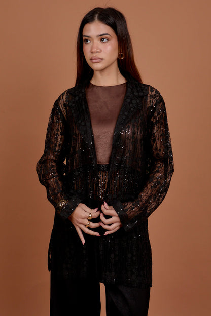 Lace Blazer - Nahla el alfy