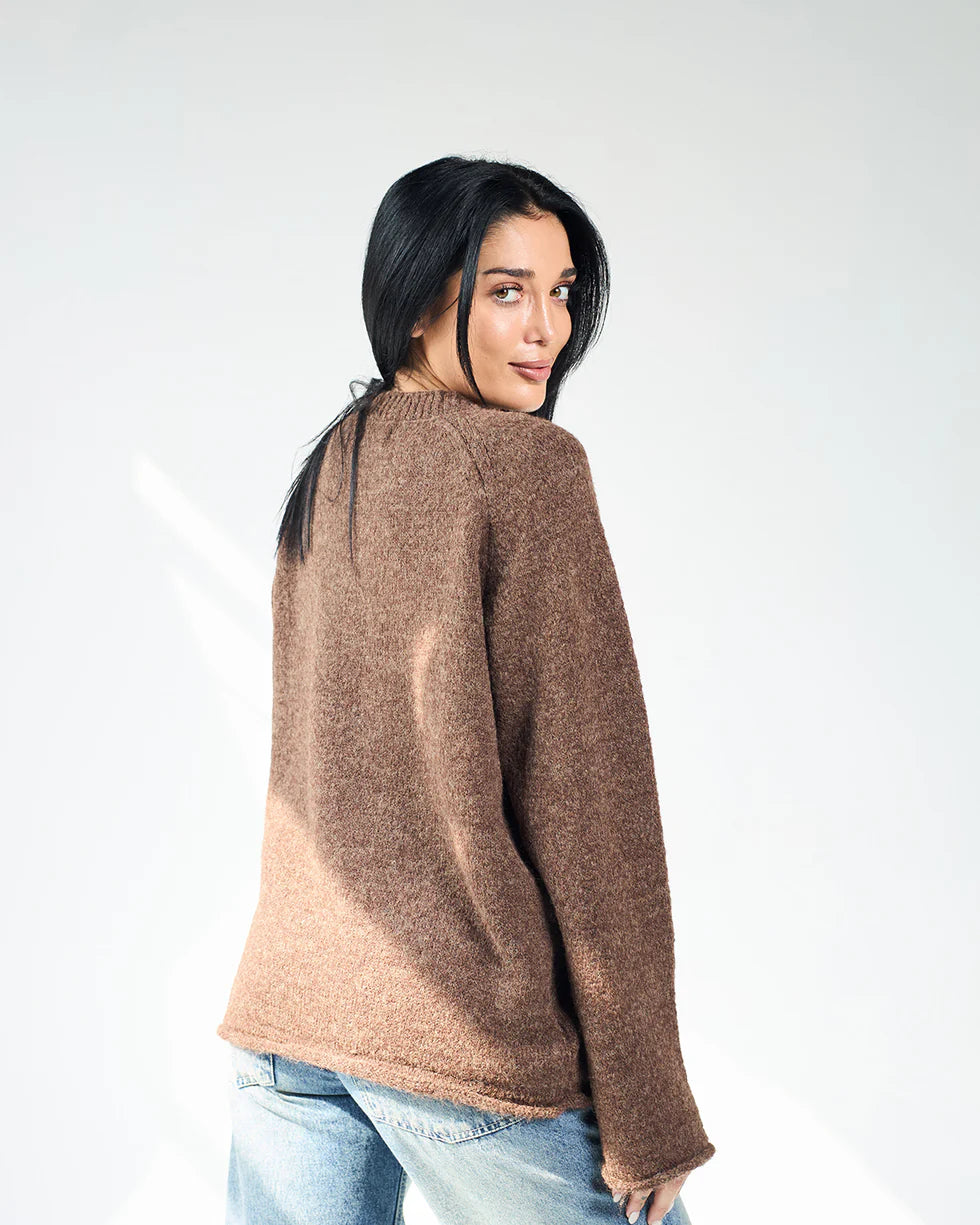 Brown pullover - Shinelle