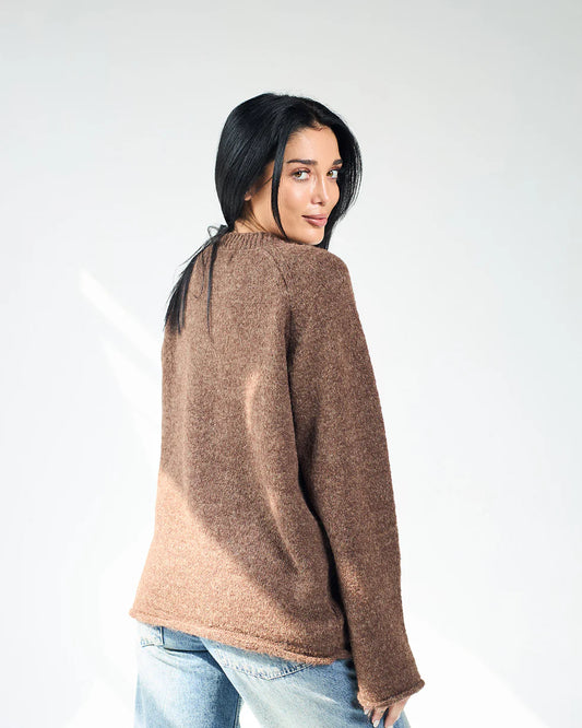 Brown pullover - Shinelle