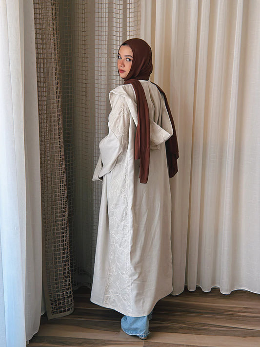 Sand embroidery kaftan - Wajad