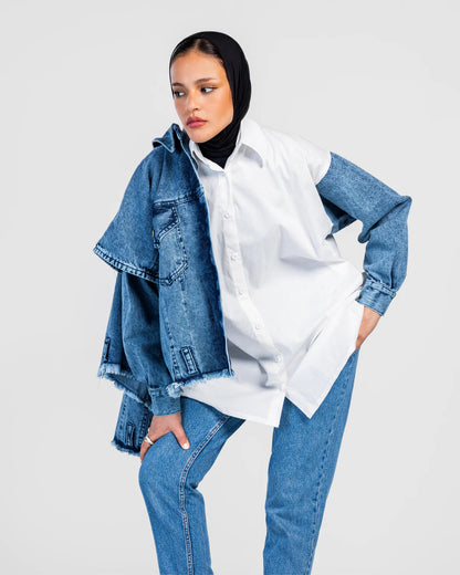 Double Trouble Denim Combo - Theyab