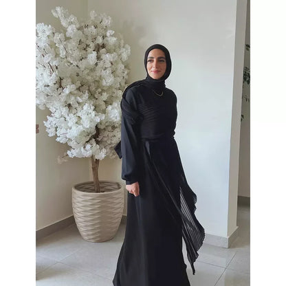Roman pleated abaya - Modesty abaya