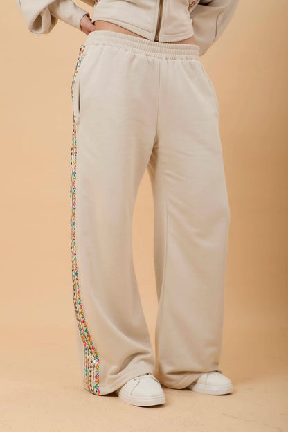 Melton x Embro Sweatpants - Nahla el alfy