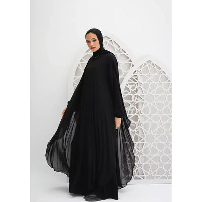 Full pleated cape - Modesty Abaya
