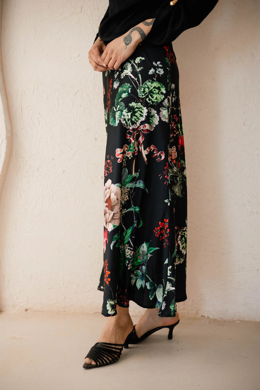 Floral Skirt - Taj