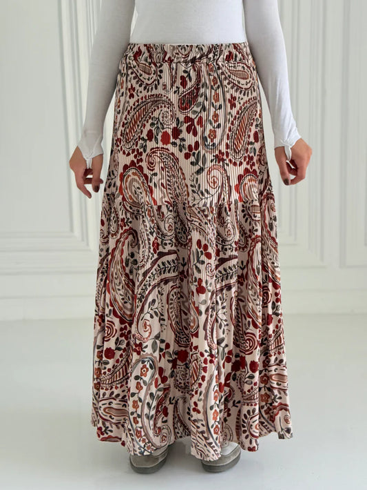 Printed skirt - Chiffon