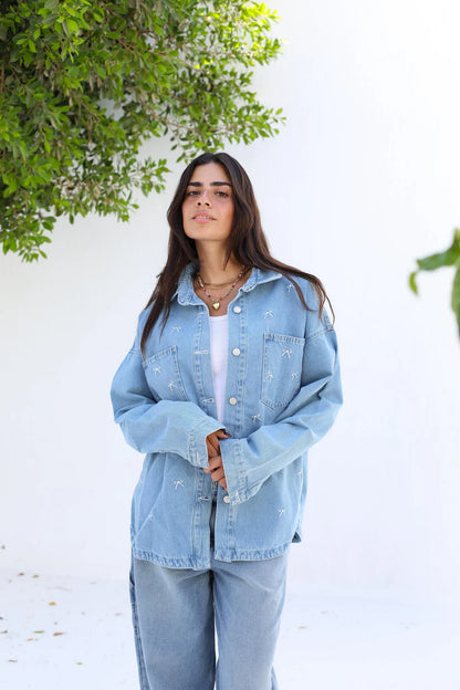 The Bow denim jacket - Traumen