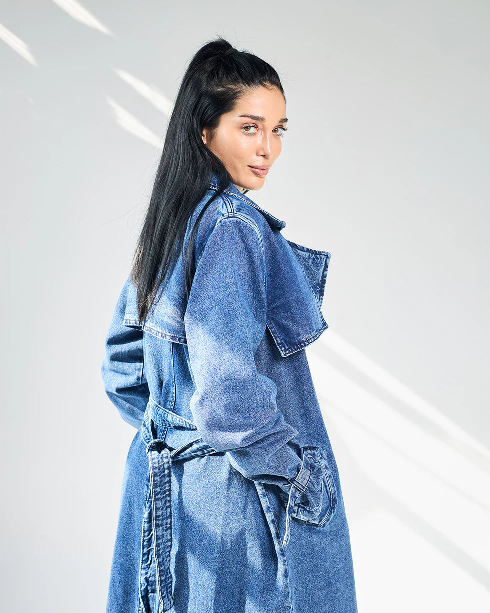 Jean trench coat - Shinelle