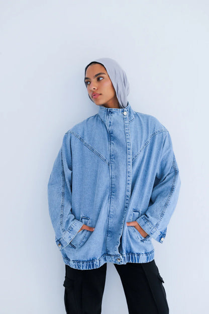 Huggie Denim Jacket - Zeyylan