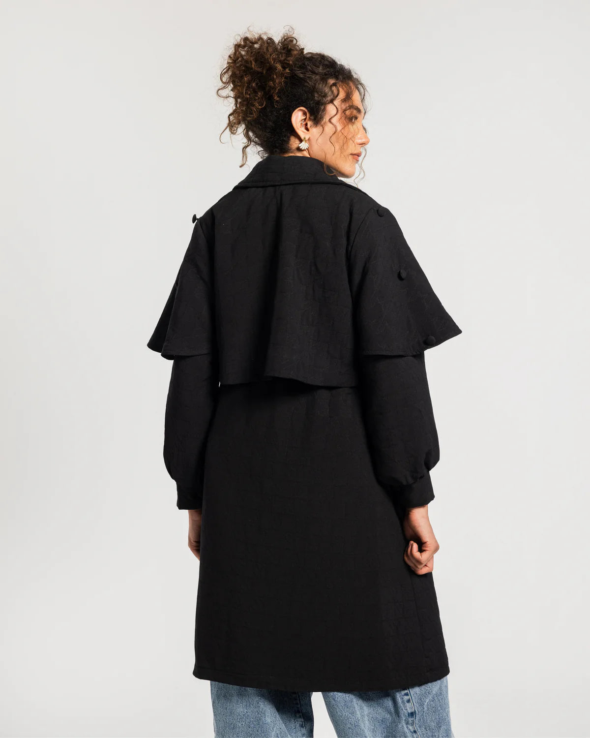 Quilted Coat - Theyab