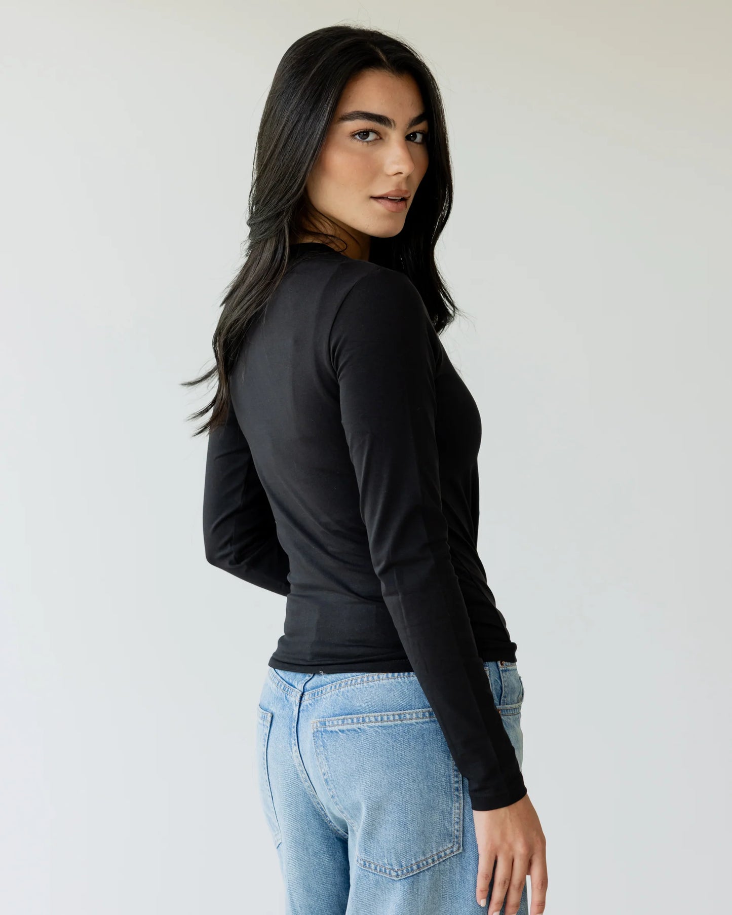 Basic long sleeve top - Ascia