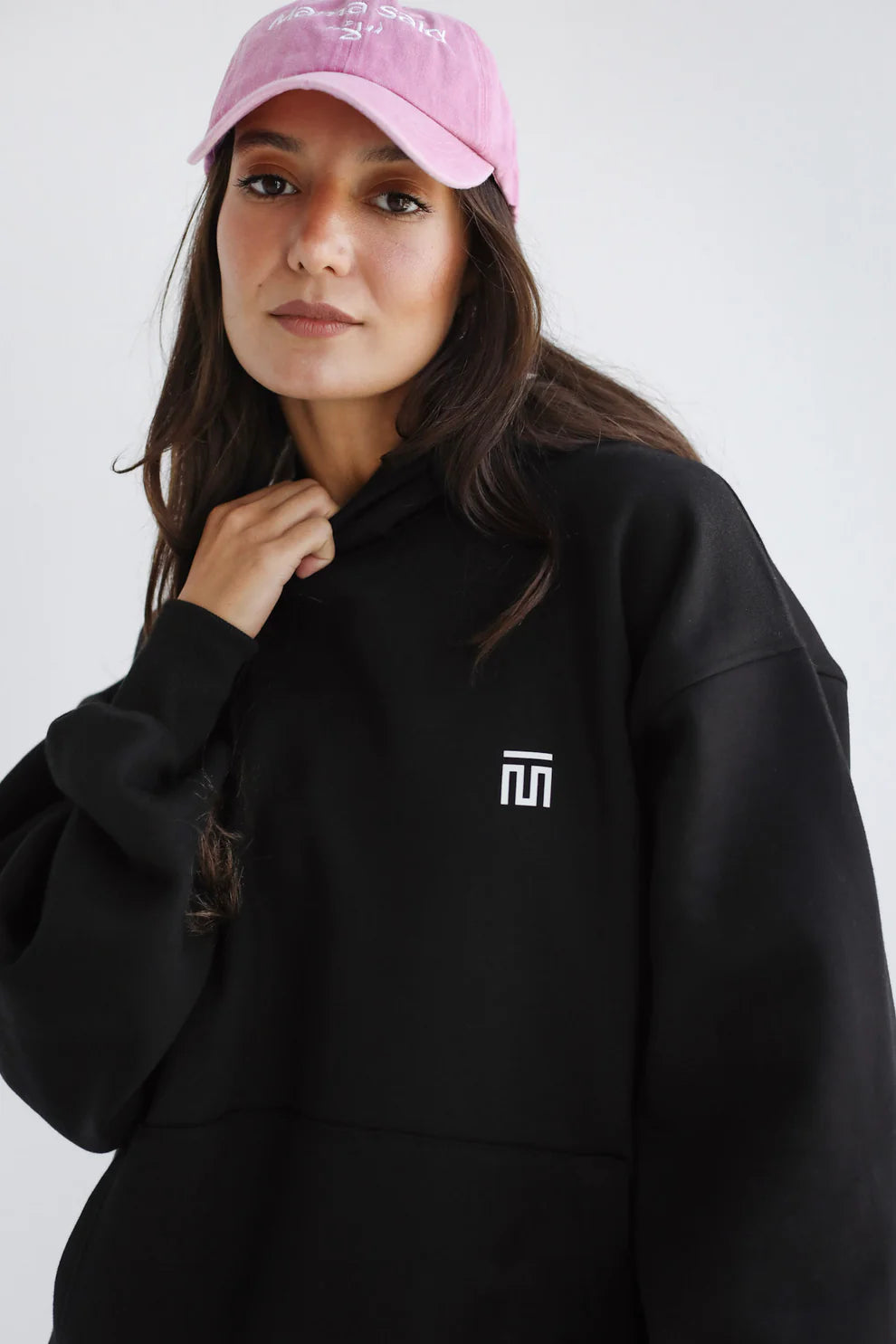 stay postive hoodie adults - Tamaa