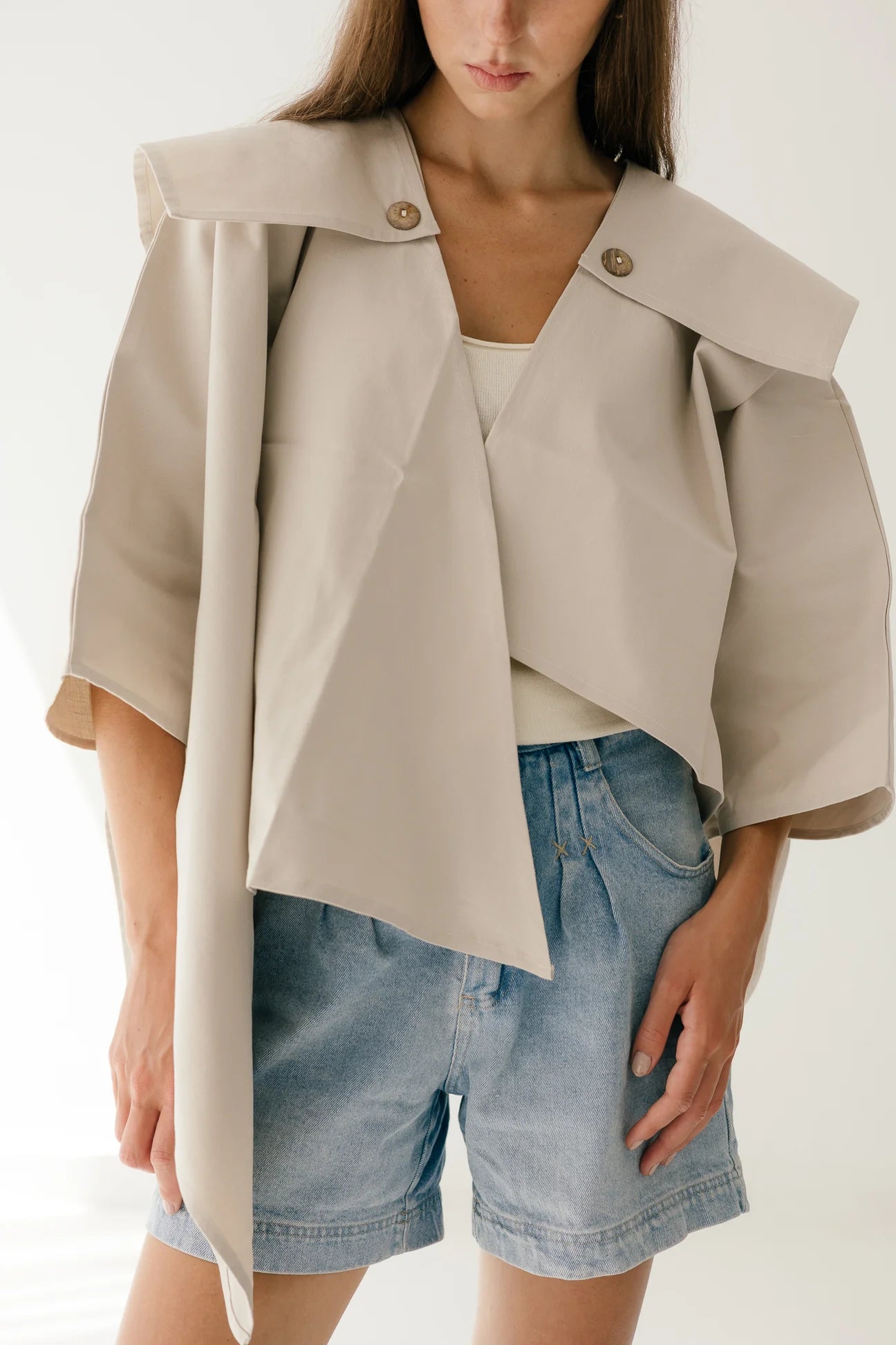 Gabardine Cape - NOTCH