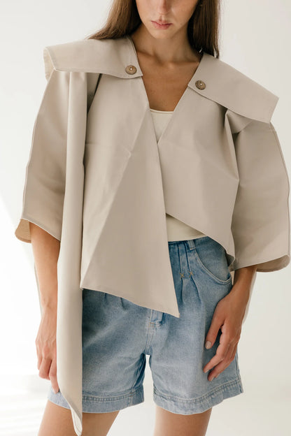 Gabardine Cape - NOTCH