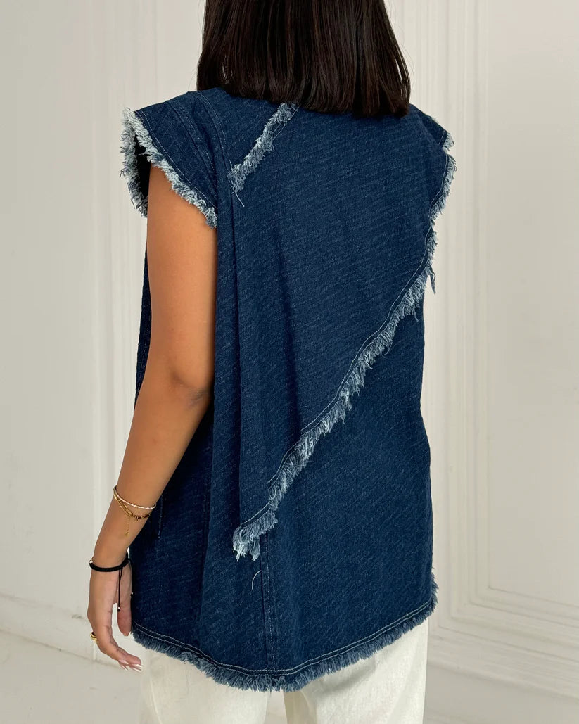 Jeans Vest - Chiffon