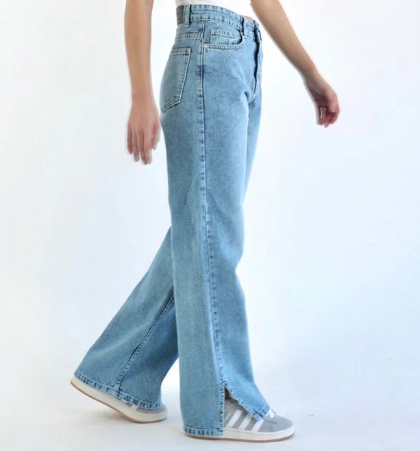 Wide Leg Jeans - Sara Salama