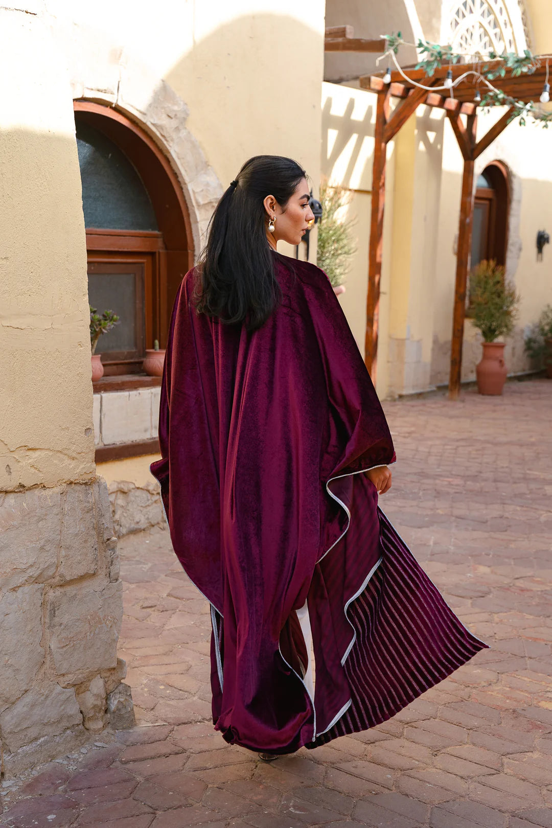 The Imperial Velvet Kaftan - Nawara