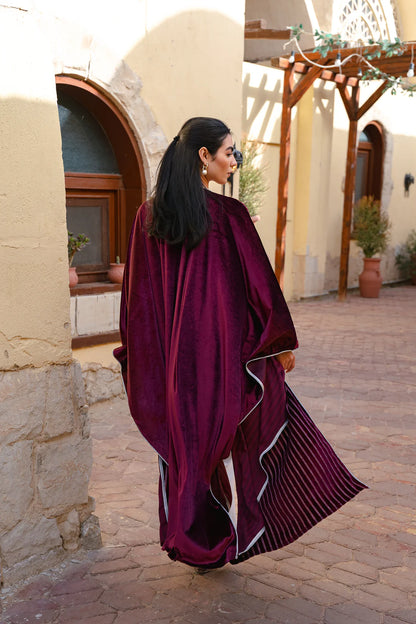 The Imperial Velvet Kaftan - Nawara