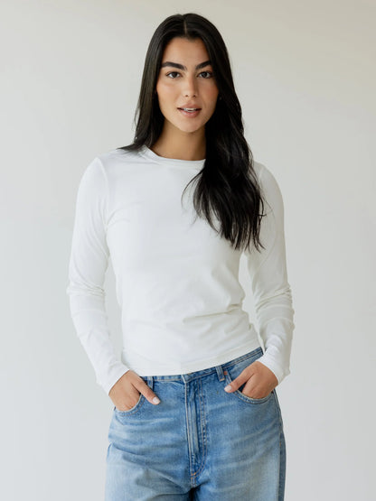 Basic long sleeve top - Ascia